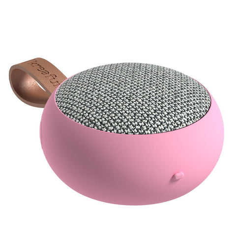 Darrahopens Audio & Video > Speakers > Bluetooth Speakers Kreafunk Ago 2 Fabric Bluetooth Speaker - Fresh Pink
