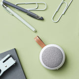 Darrahopens Audio & Video > Speakers > Bluetooth Speakers Kreafunk Ago 2 Fabric Bluetooth Speaker - White