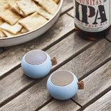 Darrahopens Audio & Video > Speakers > Bluetooth Speakers Kreafunk Ago Mini Bluetooth Speaker - Cloudy Blue