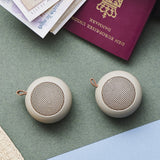 Darrahopens Audio & Video > Speakers > Bluetooth Speakers Kreafunk Ago Mini Bluetooth Speaker - Ivory Sand