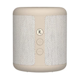 Darrahopens Audio & Video > Speakers > Bluetooth Speakers Kreafunk Karl Bluetooth Speaker - Ivory Sand