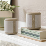 Darrahopens Audio & Video > Speakers > Bluetooth Speakers Kreafunk Karl Bluetooth Speaker - Ivory Sand