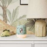Darrahopens Audio & Video > Speakers > Bluetooth Speakers Kreafunk Kids Glowie Bluetooth Speaker W/ Light - Dusty Green