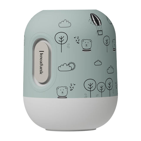 Darrahopens Audio & Video > Speakers > Bluetooth Speakers Kreafunk Kids Glowie Bluetooth Speaker W/ Light - Dusty Green