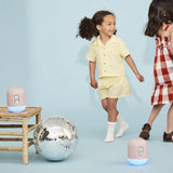 Darrahopens Audio & Video > Speakers > Bluetooth Speakers Kreafunk Kids Glowie Bluetooth Speaker W/ Light - Dusty Rose
