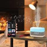 Darrahopens Audio & Video > Speakers > Bluetooth Speakers Laser Ambient Diffuser Clock Radio with Bluetooth Speaker & Light