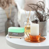 Darrahopens Audio & Video > Speakers > Bluetooth Speakers Laser Ambient Diffuser Clock Radio with Bluetooth Speaker & Light