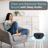 Darrahopens Audio & Video > Speakers > Bluetooth Speakers Laser Black Portable CD Boombox with AM/FM Radio