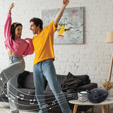 Darrahopens Audio & Video > Speakers > Bluetooth Speakers Laser Black Portable CD Boombox with AM/FM Radio
