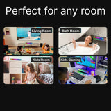 Darrahopens Audio & Video > Speakers > Bluetooth Speakers Laser RGB Bluetooth Gaming Soundbar Black