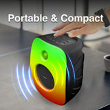 Darrahopens Audio & Video > Speakers > Bluetooth Speakers Laser RGB Mini Party Speaker Black