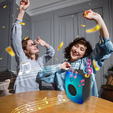 Darrahopens Audio & Video > Speakers > Bluetooth Speakers Laser RGB Mini Party Speaker Black