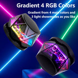 Darrahopens Audio & Video > Speakers > Bluetooth Speakers Magnetic Bluetooth Speaker – RGB Light Show, IPX7 Waterproof, TWS Stereo Pairing, 24H Playtime, Compact Design – Perfect for Home, Car, Outdoor Use (Black)