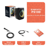 Darrahopens Audio & Video > Speakers > Bluetooth Speakers Majority PS100 Party Speaker 40w  Bluetooth Karaoke & PA System - Black