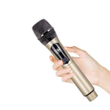 Darrahopens Audio & Video > Speakers > Bluetooth Speakers Plug and Play Wireless Microphone Rechargeable Karaoke Mic for Singing Speeches Events Gray