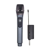 Darrahopens Audio & Video > Speakers > Bluetooth Speakers Plug and Play Wireless Microphone Rechargeable Karaoke Mic for Singing Speeches Events Gray