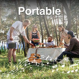 Darrahopens Audio & Video > Speakers > Bluetooth Speakers SoundTec Retro Bluetooth Boombox Black