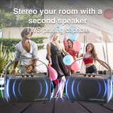 Darrahopens Audio & Video > Speakers > Bluetooth Speakers SoundTec Retro Bluetooth Boombox Black