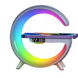 Darrahopens Audio & Video > Speakers > Bluetooth Speakers Wireless Bluetooth Speaker with RGB Light & Alarm