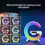 Darrahopens Audio & Video > Speakers > Bluetooth Speakers Wireless Bluetooth Speaker with RGB Light & Alarm