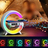 Darrahopens Audio & Video > Speakers > Bluetooth Speakers Wireless Bluetooth Speaker with RGB Light & Alarm