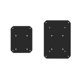 Darrahopens Audio & Video > Speakers Kanto TUK 260W Powered Bookshelf Speakers with Headphone Out, USB Input, Dedicated Phono Pre-amp, Bluetooth - Pair, Matte Black with SX26 Black Stand Bundle