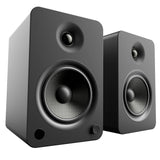 Darrahopens Audio & Video > Speakers Kanto YU6 200W Powered Bookshelf Speakers with Bluetooth® and Phono Preamp - Pair, Matte Black with SX22 Black Stand Bundle