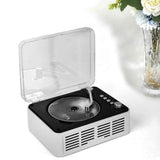 Darrahopens Audio & Video > Speakers > Radios Retro CD Music Player with Bluetooth and FM Radio Multifunctional Home Audio System White