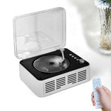 Darrahopens Audio & Video > Speakers > Radios Retro CD Music Player with Bluetooth and FM Radio Multifunctional Home Audio System White