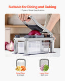 Darrahopens Audio & Video > Speakers > Radios VEVOR Vegetable Chopper Mandoline Slicer, All-in-1 Food Veggie Cutter with 8 Stainless Steel Blades, Cheese Grater Onion Potato Salad Dicer with Container,Kitchen Gadgets&Essentials Home Appliances