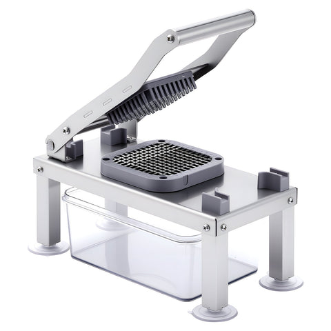 Darrahopens Audio & Video > Speakers > Radios VEVOR Vegetable Chopper Mandoline Slicer, All-in-1 Food Veggie Cutter with 8 Stainless Steel Blades, Cheese Grater Onion Potato Salad Dicer with Container,Kitchen Gadgets&Essentials Home Appliances
