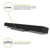 Darrahopens Audio & Video > Speakers > Speaker Accessories Kanto S10 Low-Profile Angled Sound Bar and Center Channel Speaker Stand for Home Theater