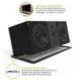 Darrahopens Audio & Video > Speakers > Speaker Accessories Kanto S10 Low-Profile Angled Sound Bar and Center Channel Speaker Stand for Home Theater