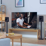 Darrahopens Audio & Video > Speakers > Speaker Accessories Kanto ST34 34" Universal Bookshelf Speaker Floor Stand - Black, Pair