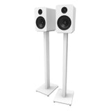 Darrahopens Audio & Video > Speakers > Speaker Accessories Kanto ST34W 34" Universal Bookshelf Speaker Floor Stand - White, Pair