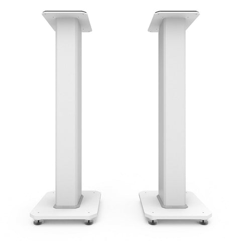 Darrahopens Audio & Video > Speakers > Speaker Accessories Kanto SX30W 30" Tall Fillable Speaker Stands with Isolation Feet - Pair, White
