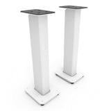 Darrahopens Audio & Video > Speakers > Speaker Accessories Kanto SX30W 30" Tall Fillable Speaker Stands with Isolation Feet - Pair, White