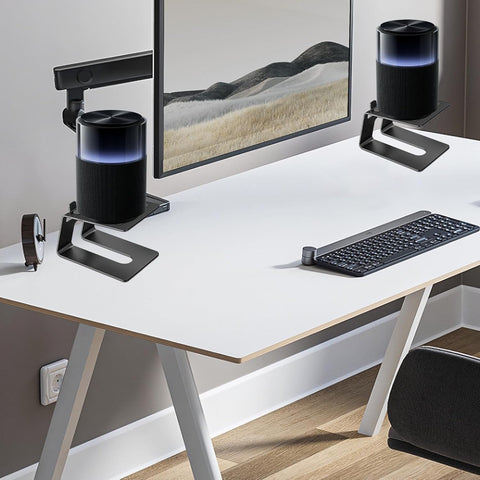 Darrahopens Audio & Video > Speakers > Speaker Accessories Speaker Stands Studio Monitor Stand 2-Pack for Desk Bookshelf Stable Compatible with JBL