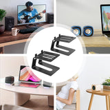 Darrahopens Audio & Video > Speakers > Speaker Accessories Speaker Stands Studio Monitor Stand 2-Pack for Desk Bookshelf Stable Compatible with JBL