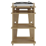Darrahopens Audio & Video Victrola Hi-Res Carbon Turntable + Crosley Soho Turntable Stand - Natural