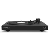 Darrahopens Audio & Video Victrola Hi-Res Onyx INT Turntable + Crosley Soho Turntable Stand - Natural
