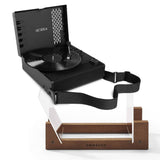 Darrahopens Audio & Video Victrola Revolution Go Turntable - Black + Bundled Crosley Record Storage Display Stand