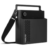 Darrahopens Audio & Video Victrola Revolution Go Turntable - Black + Bundled Crosley Record Storage Display Stand