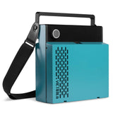 Darrahopens Audio & Video Victrola Revolution Go Turntable - Blue + Bundled Majority D40 Bluetooth Speakers