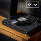 Darrahopens Audio & Video Victrola Stream Onyx Turntable + Crosley Soho Turntable Stand - Natural