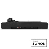 Darrahopens Audio & Video Victrola Stream Onyx Turntable + Crosley Soho Turntable Stand - Natural