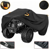 210D ATV Cover - Waterproof and Sunscreen Beach Car Cover, Four-Wheel Off-Road Vehicle Cover(L（200*95*106CM）)