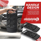 Darrahopens Auto Accessories > 4WD & Recovery > 4WD Recovery Tools Off-Road Traction Plates | Pack of 2 - Portable emergency tool for extra grip on snow, ice, mud, and sand, suitable for cars, SUVs, ATVs, UTVs, and motorcycles.