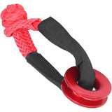 Darrahopens Auto Accessories > 4WD & Recovery > 4WD Recovery Tools Recovery Ring Set, Safe Synthetic Soft Shackle ROpe High Strength Anti-Rust For Atv For Truck For Car(Red)