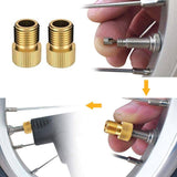 Darrahopens Auto Accessories > Auto Accessories Others 26pc Bike Ball Inflator Nozzle Adapter Air Pump Valve Needle Presta Schrader Kit